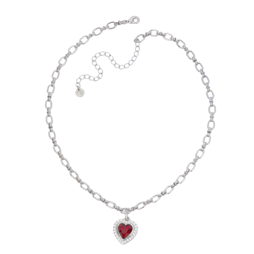 Barbieri - collana cuore rossi